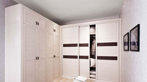 莱茵艾格衣柜图片 月光滑动门效果图